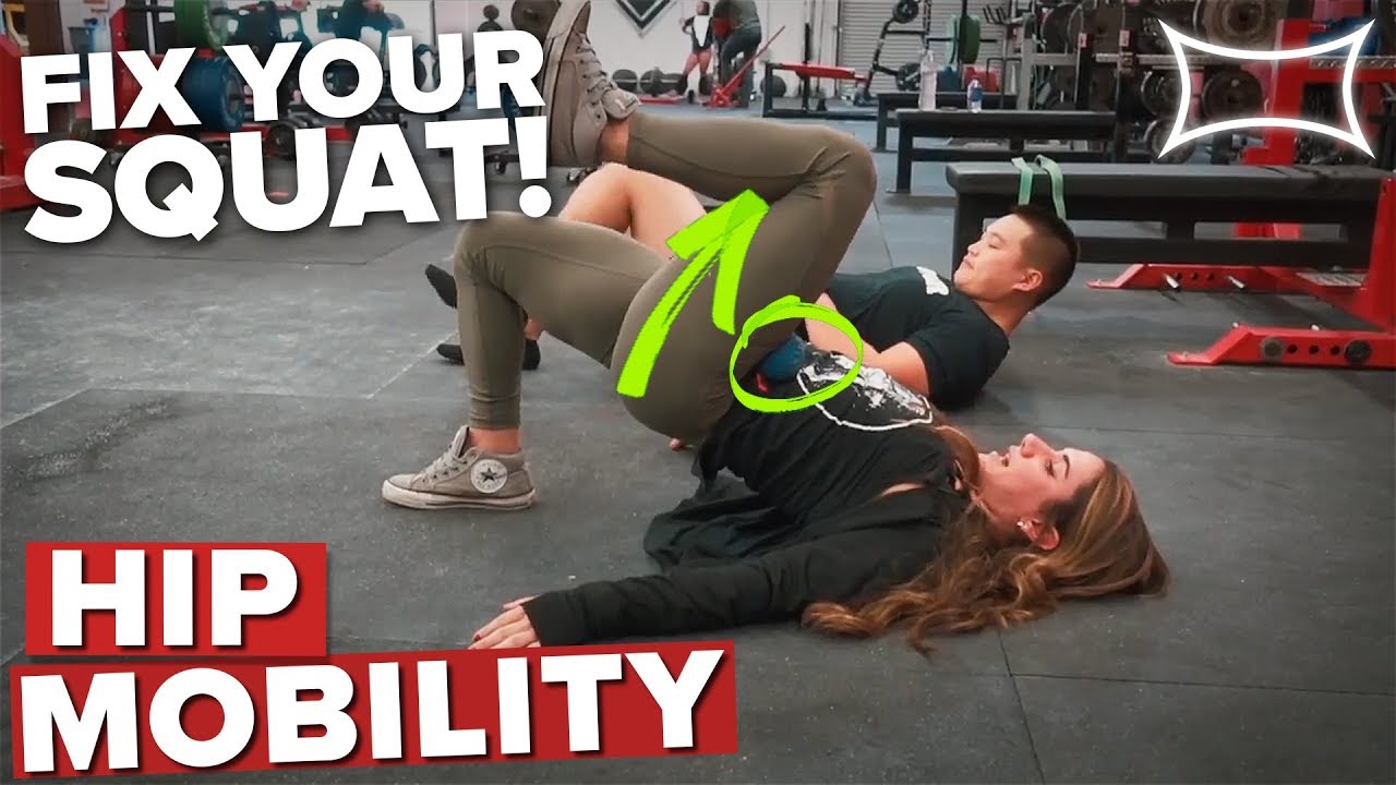 HIP MOBILITY ROUTINE FOR BETTER SQUATTING ft. Stefi Cohen