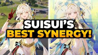 SUISUI MOST BROKEN SYNERGY + BEST TEAM BUILD | WUWA 3.5, Suisui WUWA, WUWA Suisui, WUWA