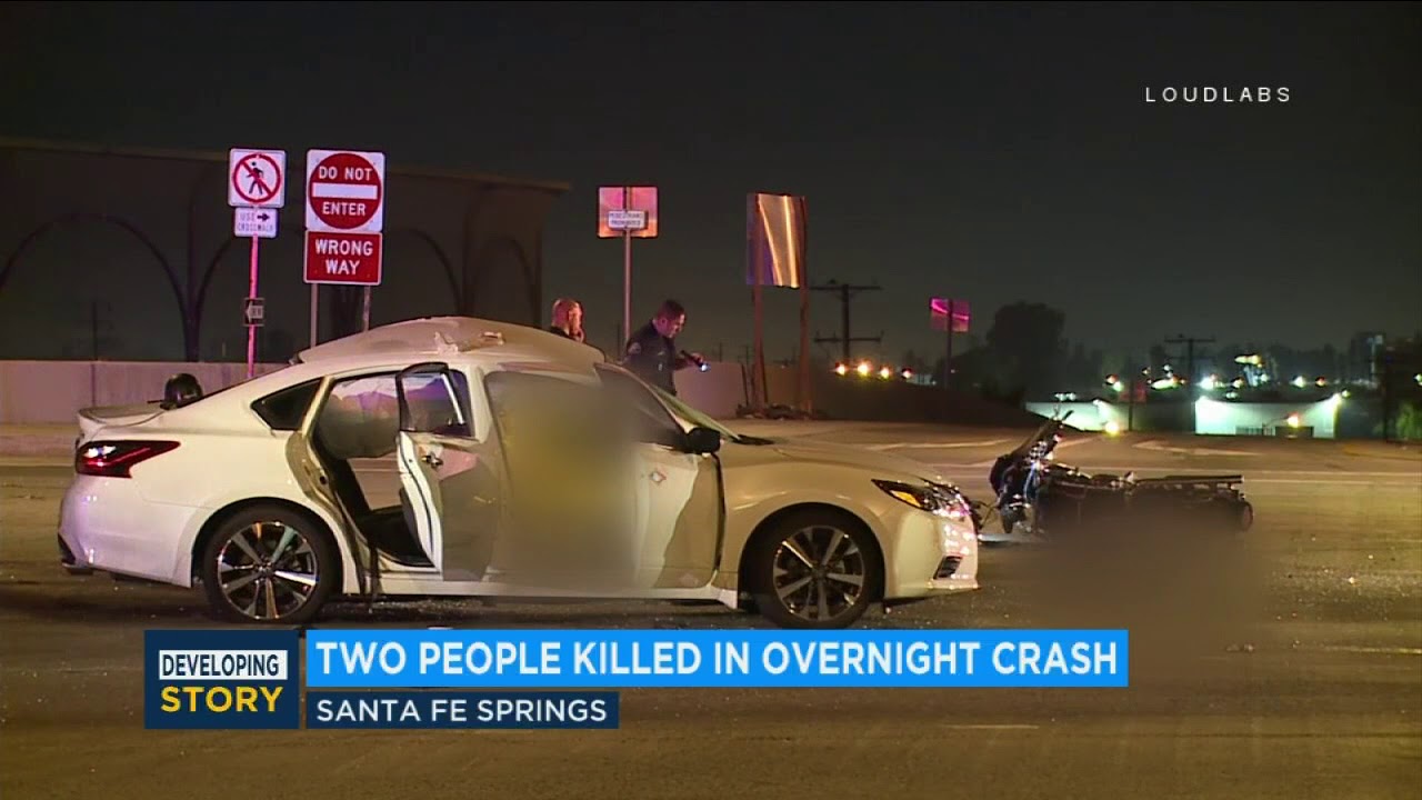 2 killed, 4 critically injured in Santa Fe Springs crash involving ...