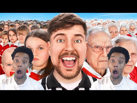Flightreacts To Mrbeast Ages 1 - 100 Fight For 500,000!