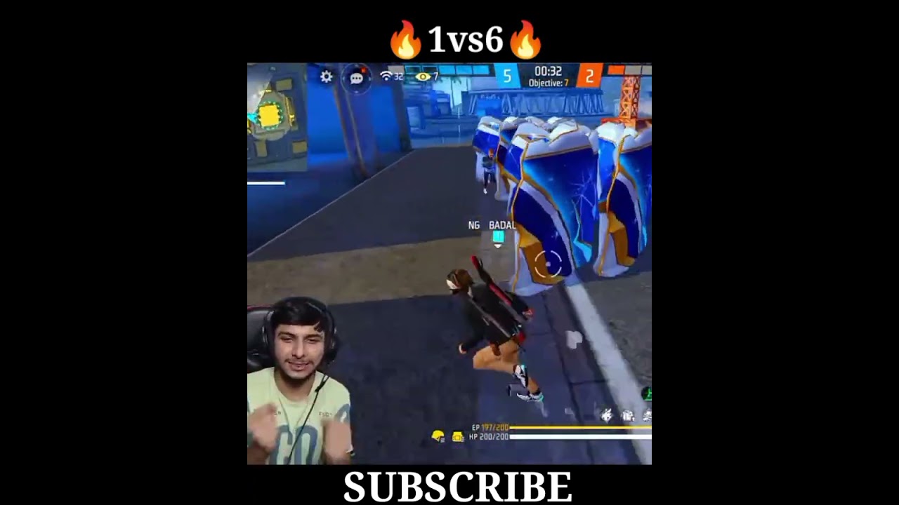 Badal Best 1vs6 Gameplay On Nonstop Gaming Live||Nonstop Gaming Reaction On Badal 1vs6 Gameplay🔥