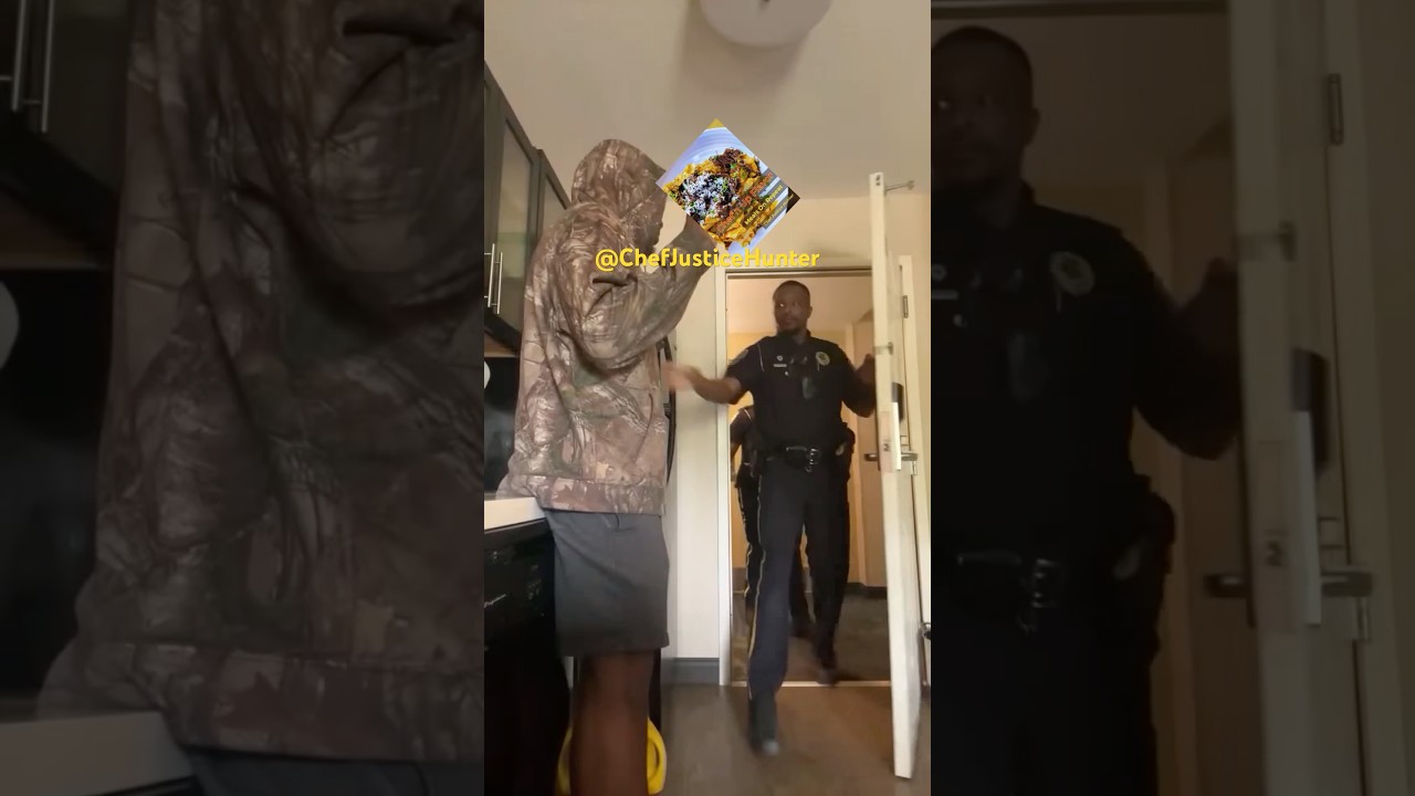 Police Kicking my door down and stealing my cookbook.