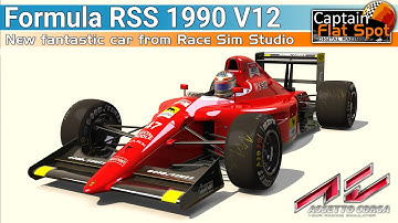 Formula RSS 1990 V12 - New Car from Race Sim Studio | Assetto Corsa Mod