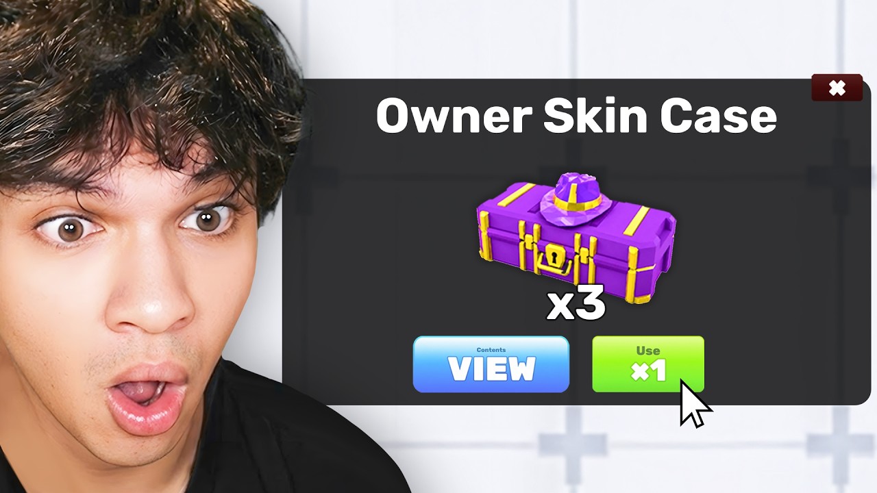 I Unlocked The OWNER SKIN CASE In Rivals! - YouTube
