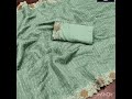 🤩🤩Kora organza sarees with all over sequence  work and hand embroidery 🤩🤩oly@1369pp