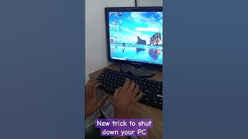 New trick to shut down your  PC#simpracomputerinstitute#viral#video##shortcutkeysofcomputer#ytshorts