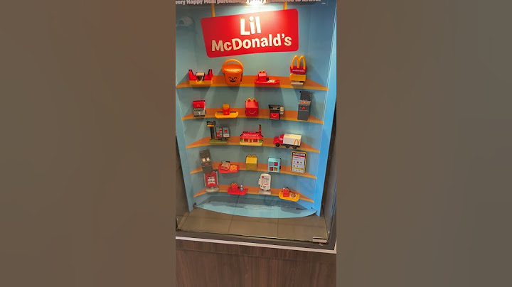 Lil McDonald’s collectible Happy Meal toys are out now! Video up soon! #mcdonalds #toys  #happymeal