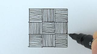 Horizontal And Vertical Line Pattern