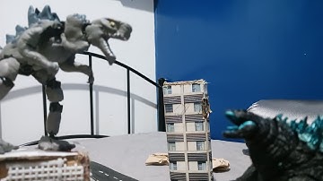 Zilla is here! (short stop motion video)