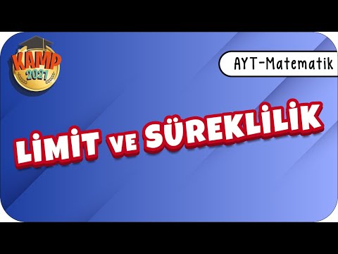 Limit ve Süreklilik | AYT Matematik #Matematik