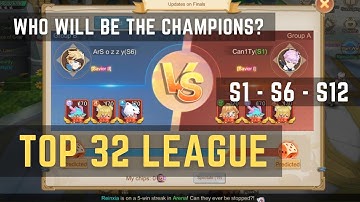 So Exciting Top 32 League Battle (S1-S6-S12) - Cloud Song / Guardians Of Cloudia #54