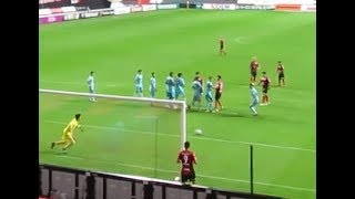 20180901コンサドーレvsヴィッセル神戸 福森の直接FK