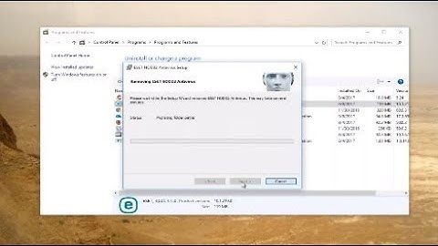 How To Uninstall ESET NOD32 Antivirus