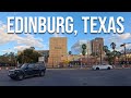 Edinburg texas sunset drive drive with me in a texas border town