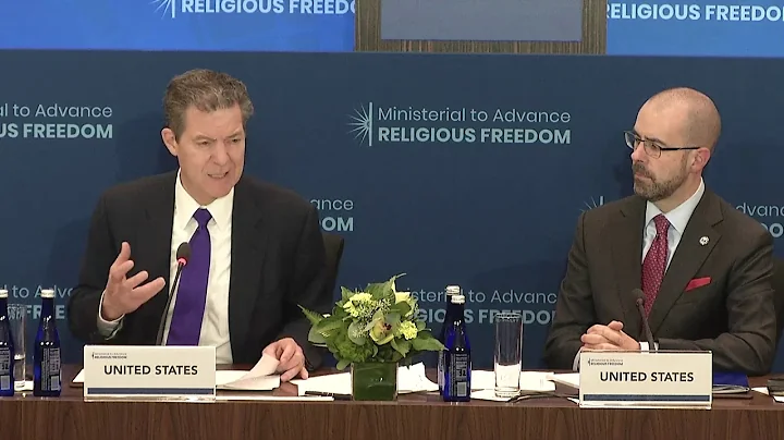 Concluding remarks by Ambassador at Large Sam Brownback at MARF