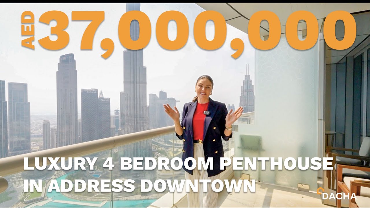 Visual Reference: Luxury Living Inside Dubai S Address Downtown Penthouse With Stunning