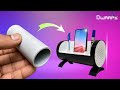 Mobile Stand with Table Organizer from PVC Pipe, DIY Product, D Wraps