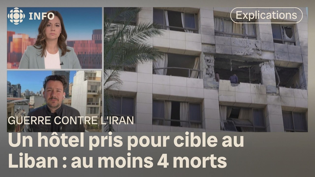 Israël frappe un hôtel et la banlieue sud de Beyrouth | Première ligne