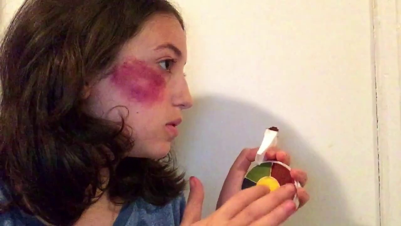 FX: Ben Nye 2 Minute Bruise Tutorial