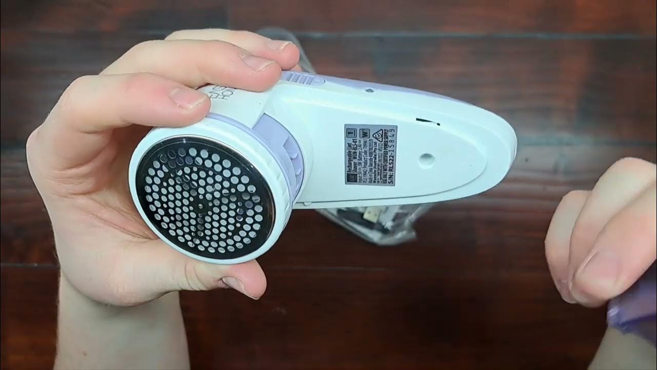 Aldi special buys Lint shaver YouTube