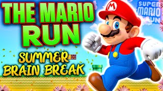 Mario Run | Summer Brain Break | Mario Yoga | GoNoodle | Mario Run Challenge screenshot 5