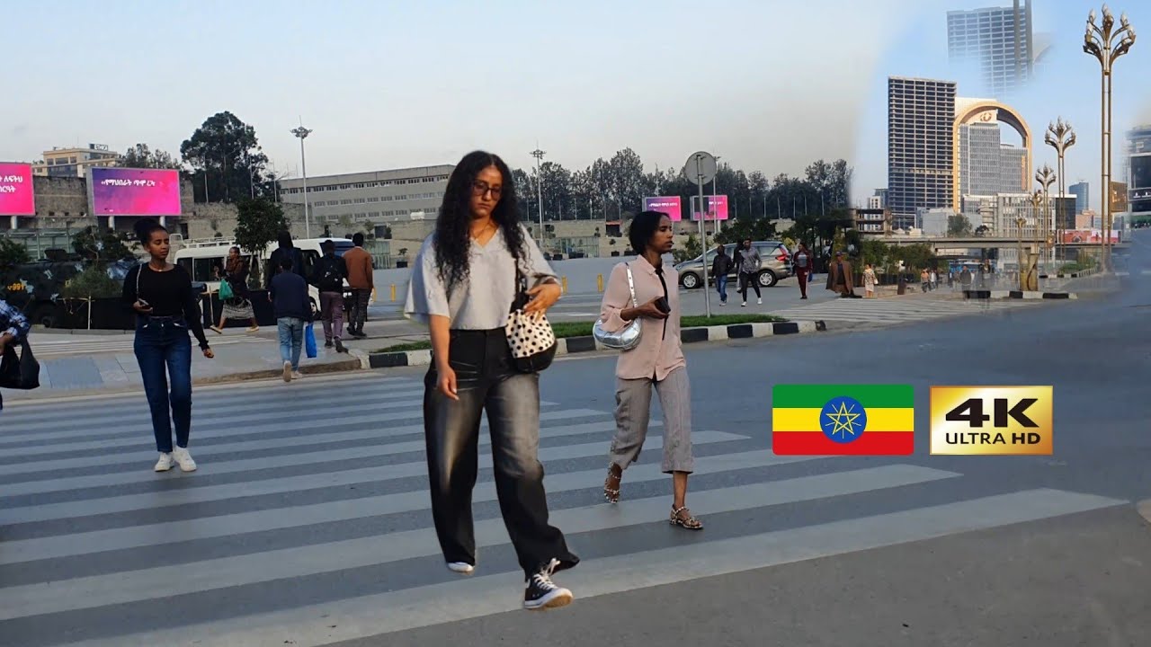 Stadium , 🇪🇹 Addis Ababa walking Tour 2025 , Ethiopia - YouTube
