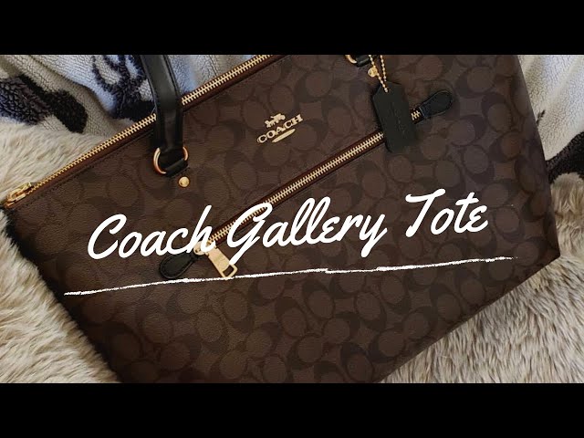 COACH Gallery Tote in Black