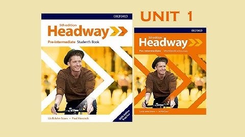 Headway Pre-intermediate, 5th edition, Unit 1
