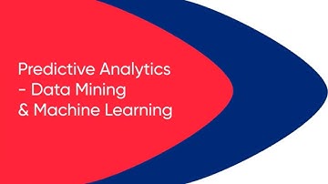Predictive Analytics   Data Mining & Machine