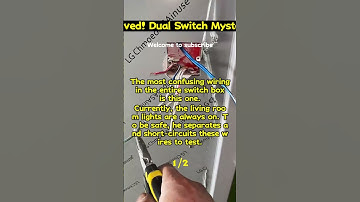 Mystery Wiring Solved: A Dual Control Switch Saga_episode_1