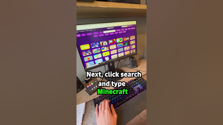 How To Play Minecraft In School!