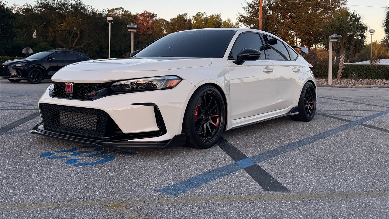 Low Spring Type R Installing Swift Lowering Springs on my Civic Type R - YouTube
