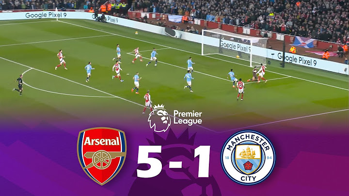 Arsenal vs Manchester City | 24/25 Premier League partido completo
