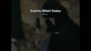 Radhitu Billahi Rabba- Maher zain/vocals only/sped up/8d  Resimi