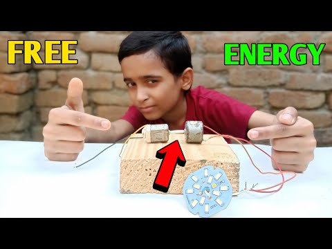 free energy generator with two dc motor | free energy generator kaise banaye