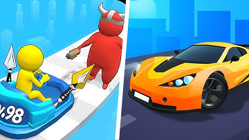 Level Up Clash | Race Master - Gameplay Walkthrough Max Levels (Part 1)