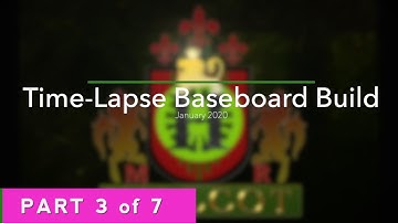 Hillcot Model Railway - Time-Lapse Baseboard Build - Part 3 (Jan 2020)