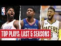 Paul George's TOP PLAYS | Last 5 Seasons