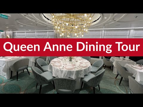 Queen Anne Restaurant Tour - New Offerings and Old Favourites on Cunard’s New Ship! Video Thumbnail