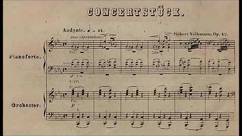 Robert Volkmann - Konzertstck, Op. 42 (1862)
