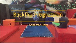 Backflip Progression- 1 week