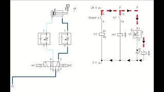 pneumatic system FluidSIM 5 FESTO