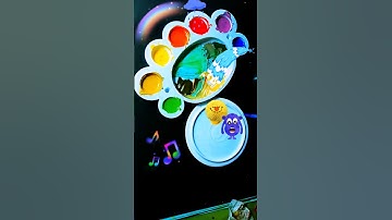 Guess the mixed color of Squid Game2（Part 33）#satisfying #colormixing #squidgame #오징어게임 #squidgame2