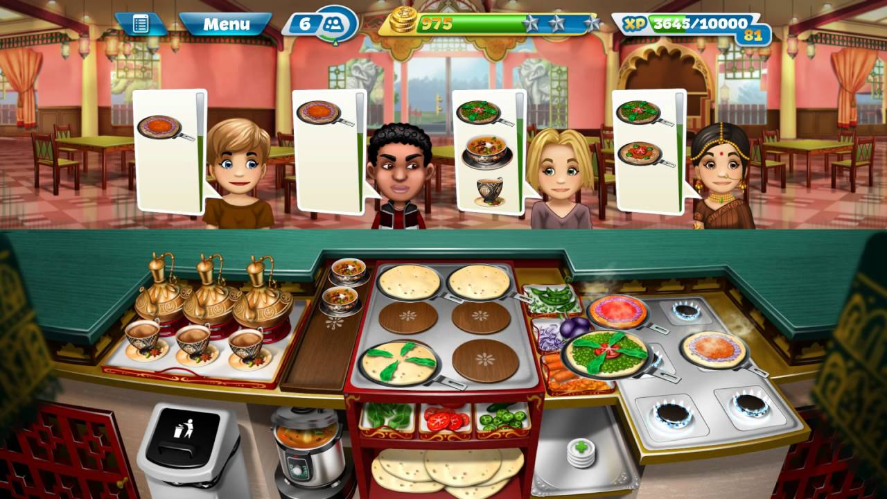 COOKING FEVER: INDIAN RESTAURANT LEVEL 40 GAME PLAY ...