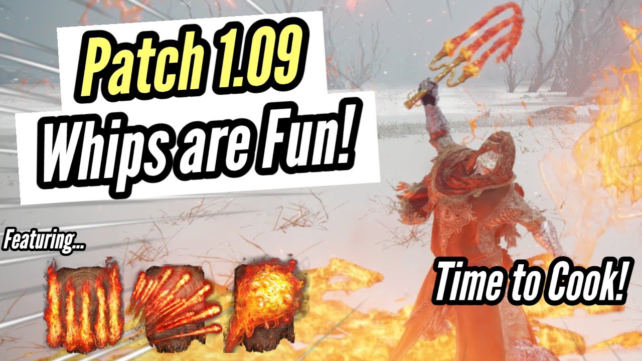 Cooking with the Magma Whip Candlestick and Fire Incantations at Max