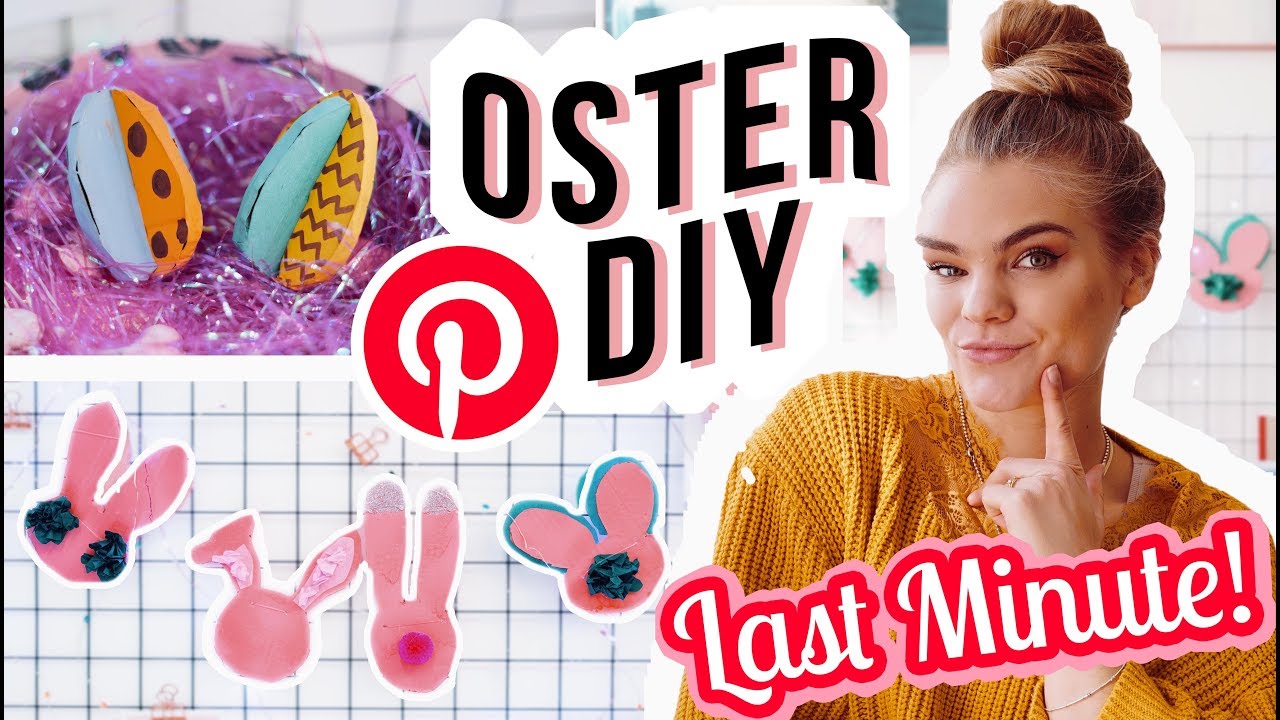 3 easy OSTER DIYs - Last Minute Ideen zum selber machen // I'mJette