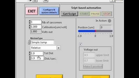 Piezo 1ax with arbitrary coordinates