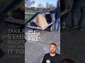 VERY Interesting Roof Top Car Camping Tent Mounted To Trailer 