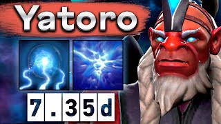 Яторо на Дизрапторе, идеальные ультимейты! - Yatoro Disruptor 7.35 DOTA 2