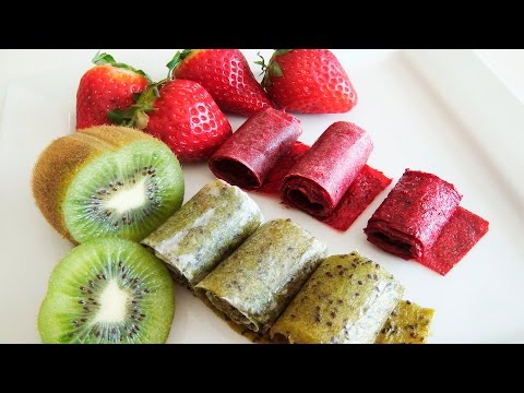 Video: Cómo Hacer Rollitos De Frutas